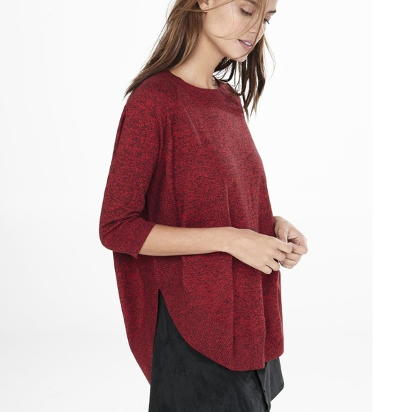 Extreme Circle Hem Tunic Sweater | Poshmark